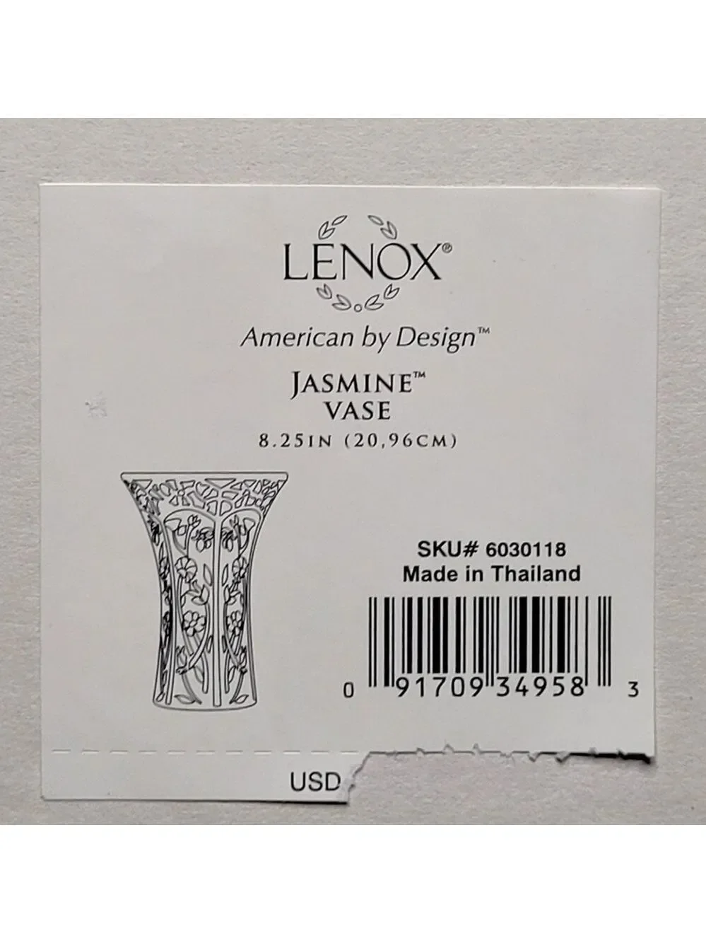 Lenox Jasmine Vase #6030118